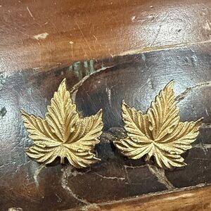 Gold Leaf Earrings